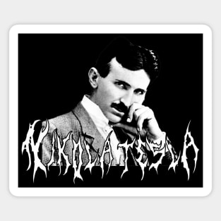 Nikola Tesla Metal Magnet